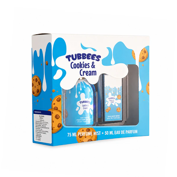Estuche Tubbees Cookies & Cream 75Ml Perfume Mist + 50Ml Edp Unisex 1