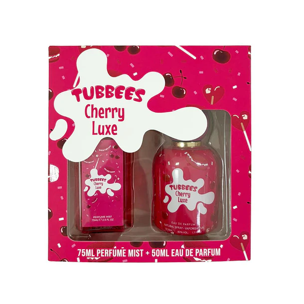 Estuche Tubbees Cherry Luxe 75Ml Perfume Mist + 50Ml Edp Unisex 1