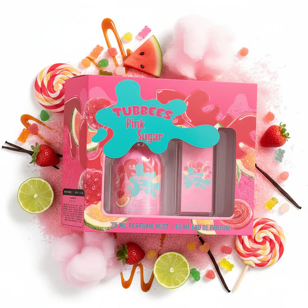 Estuche Tubbees Pink Sugar 75Ml Perfume Mist + 50Ml Edp Unisex 2