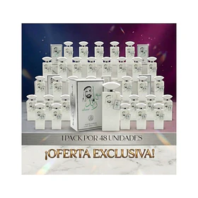 Pack 48 Unidades Shaikh Zayed Musk edp 100ML Al-Fakhr Perfumes unisex - inspiraciones Shaik Zayed Lattafa