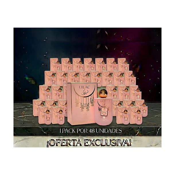PACK DE 48UN.Lilac Manasik Edp 100Ml Mujer