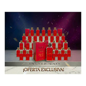 PACK DE 48UN.Morning Rouge Manasik Edp 100Ml Unisex