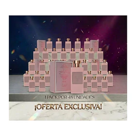 PACK DE 48UN.Malikat Al Arab Rose Manasik Edp 100Ml Mujer