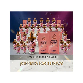 Pack 48 Unidades Mahera edp 100ML Manasik mujer  - inspiraciones Mayar Lattafa