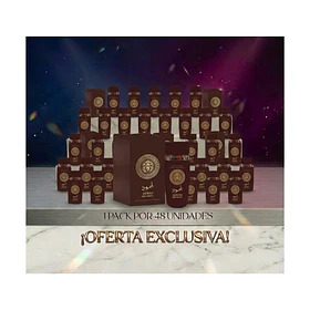 PACK DE 48UN.Aswad Bourbon Edp 100ml Unisex