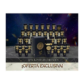 PACK DE 48UN.Aswad Noir Edp 100ml Unisex