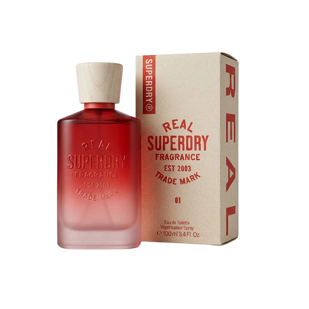 Real Superdry Fragrance Est  2003 Trade Mark 01 Edt 100Ml Mujer