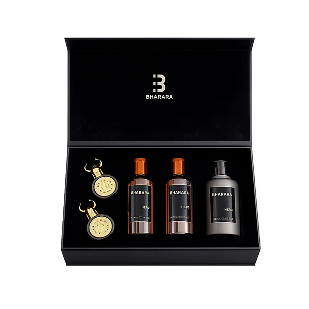 Estuche Bharara King Edp 100Ml + 100Ml A/S+200Ml B/L +10Ml+10Ml 1
