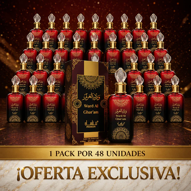 48 un. Ward Al Gharam Manasik Edp 100Ml Unisex