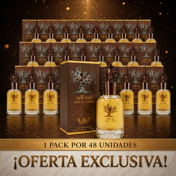 48 un. Oud Lil - Abad Manasik Edp 100Ml Unisex