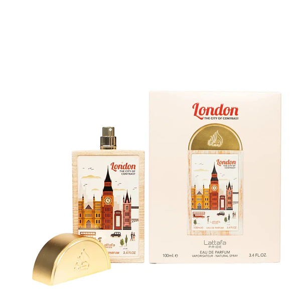 London The City Of Contrast Lattafa 100 Ml Edp Mujer 1