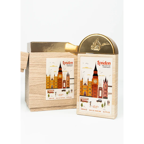 London The City Of Contrast Lattafa 100 Ml Edp Mujer 3