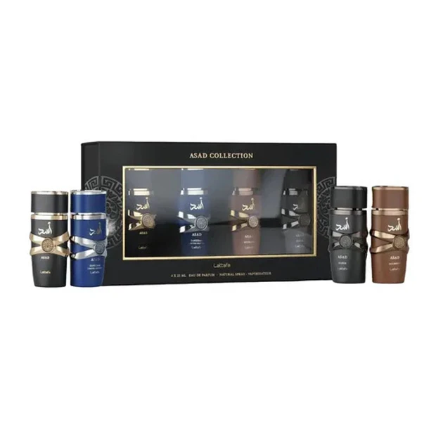 Set Asad Collection Lattaffa Edp 4x25Ml Hombre 1