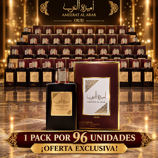Pack 96 Unidades Ameerat Al Arab Oud Manasik 100Ml Edp Unisex .