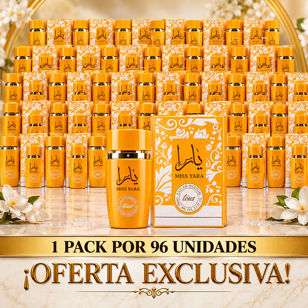  Pack 96 Unidades Miss Yara Tous Manasik Edp 100Ml Mujer .