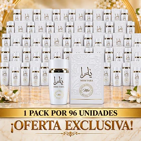 Pack 96 Unidades Miss Yara Moi Manasik Edp 100Ml Mujer .