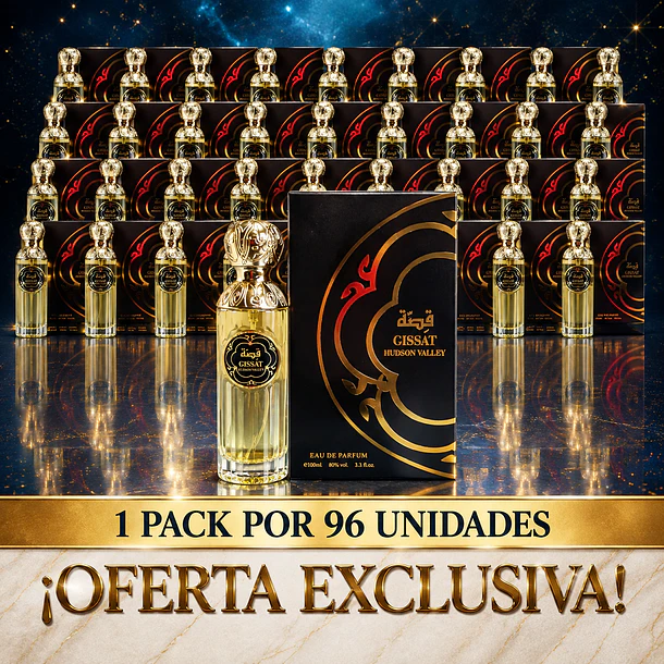 Pack 96 Unidades Gissat Hudson Valley Manasik Edp 100 Ml Unisex .