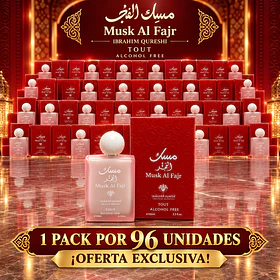 Pack 96 Unidades Musk Al Fajar Tout Manasik Ibrahim Qureshi Alcohol Free 100 Ml Unisex . 