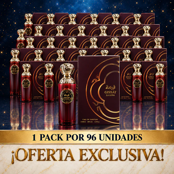 Pack 96 Unidades Gissat La Luna Edp Manasik 100 Ml Unisex .
