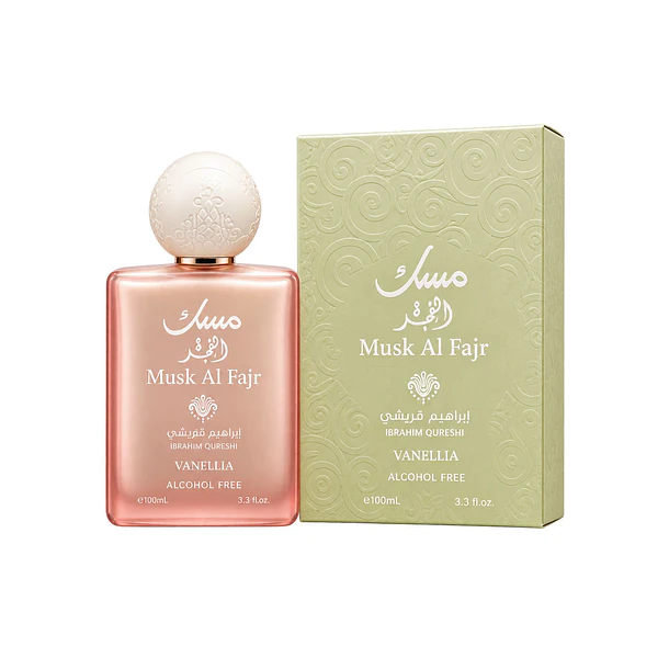 Musk Al Fajar Vanelia Manasik  Ibrahim Qureshi Alcohol Free 100 Ml Unisex