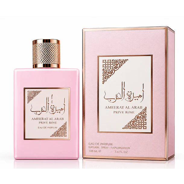 Ameerat Al Arab Prive Rose Manasik  100Ml Edp Mujer