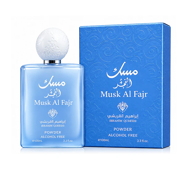 Musk Al Fajar Powder Manasik Ibrahim Qureshi Alcohol Free 100 Ml Unisex