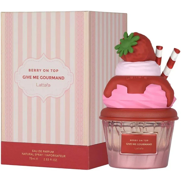 Berry On Top Give Me Gourmand Lattafa Edp 75ml Unisex 2