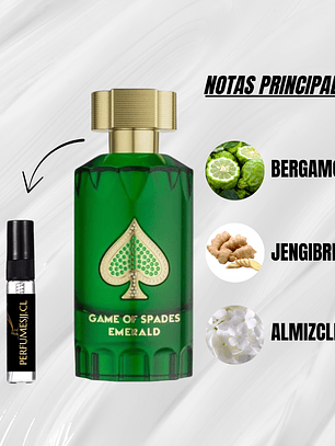 DECANT GAME OF SPADES EMERALD - JO MILANO (SYMPHONY LOUIS VUITTON)