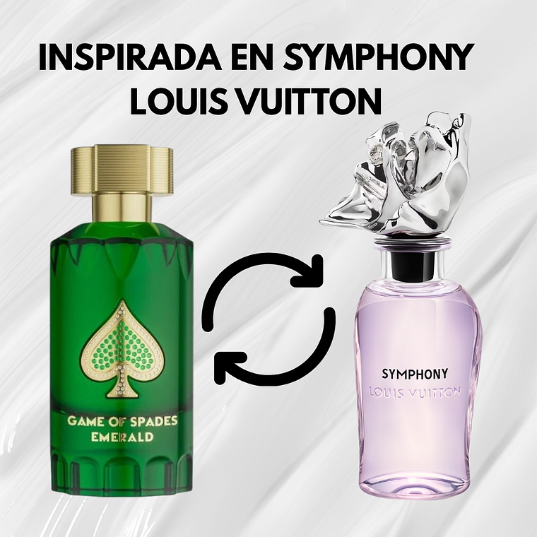 DECANT GAME OF SPADES EMERALD - JO MILANO (SYMPHONY LOUIS VUITTON) 2