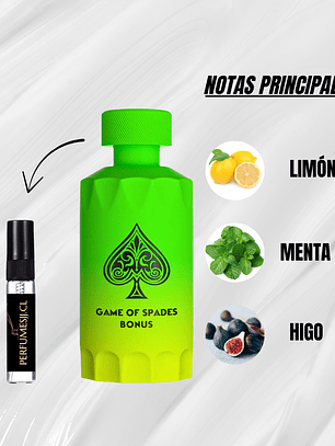 DECANT GAME OF SPADES BONUS - JO MILANO (PACIFIC CHILL LOUIS VUITTON)