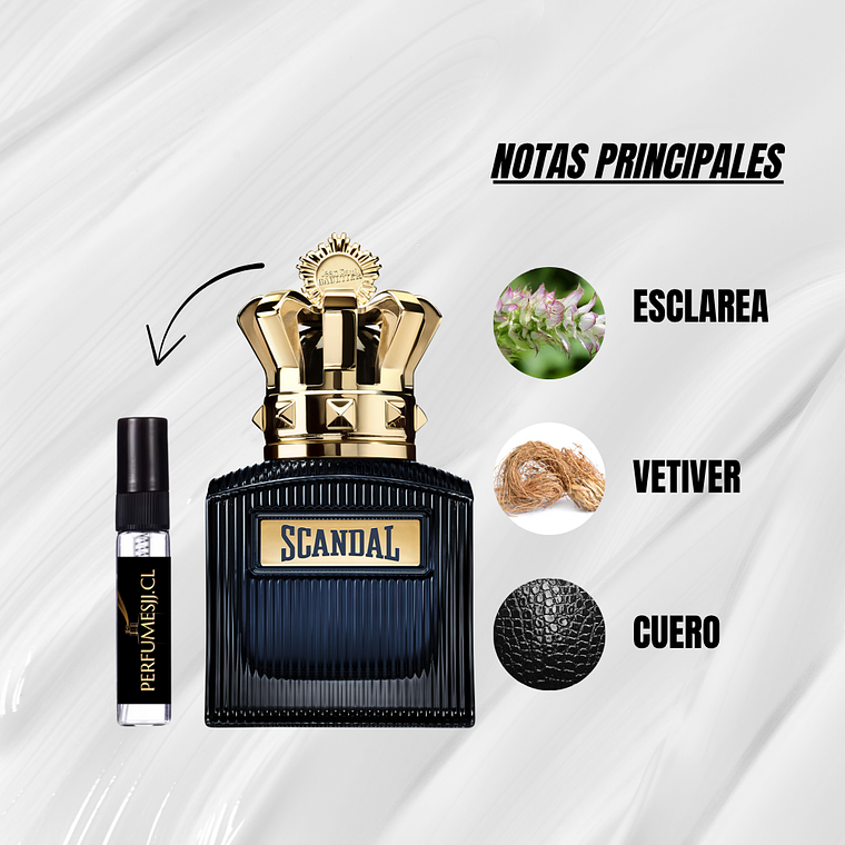 DECANT SCANDAL POUR HOMME INTENSE EDP - JEAN PAUL GAULTIER 1