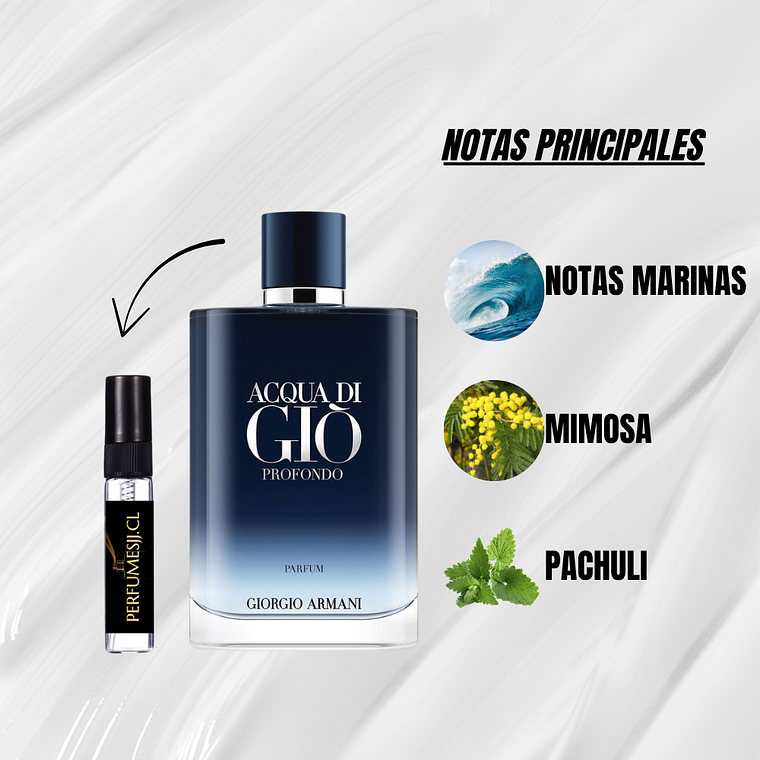 DECANT ACQUA DI GIO PROFONDO PARFUM EDO - GIORGIO ARMANI 1