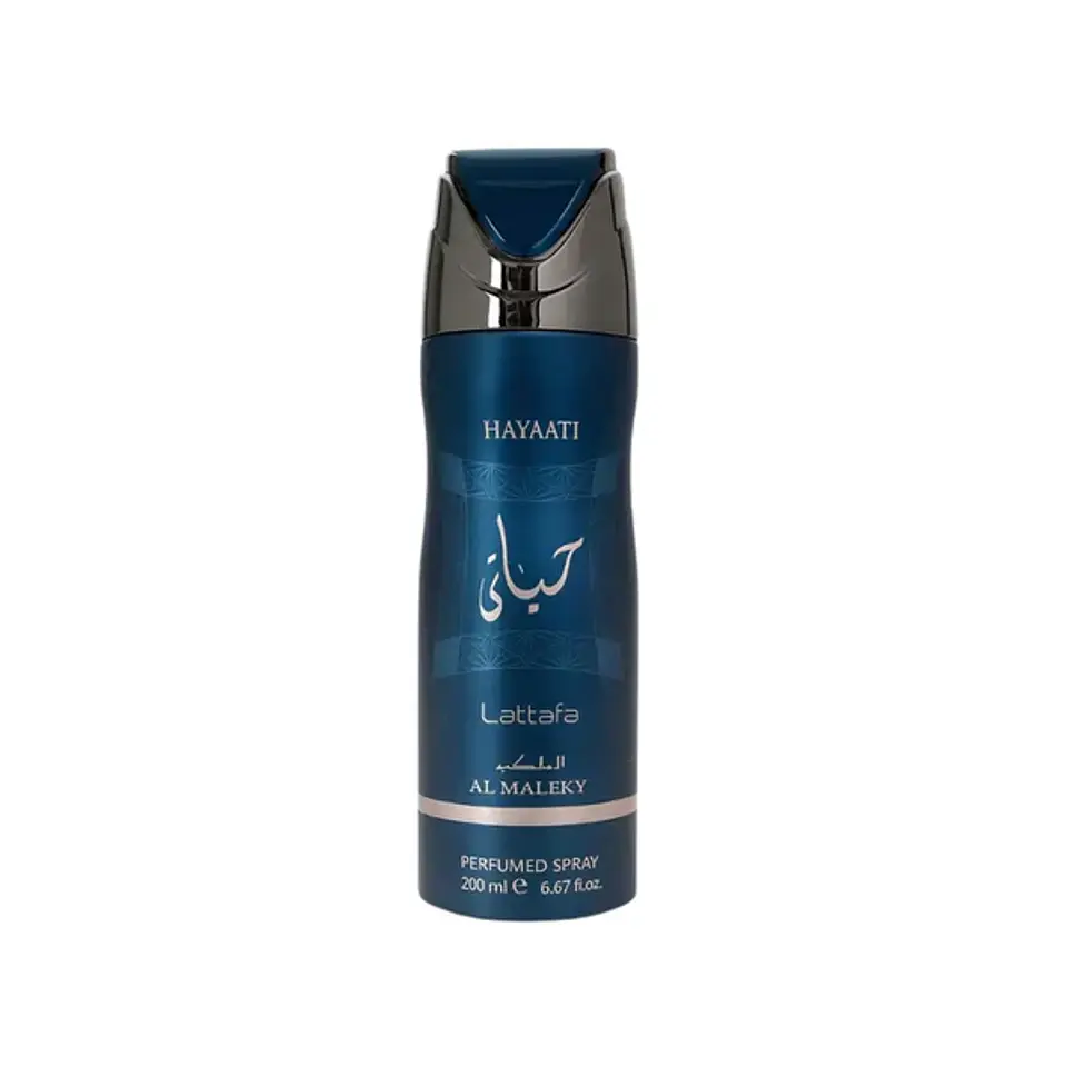 DESODORANTE CORPORAL HAYAATI AL MALEKY 200ML HOMBRE - LATTAFA 1