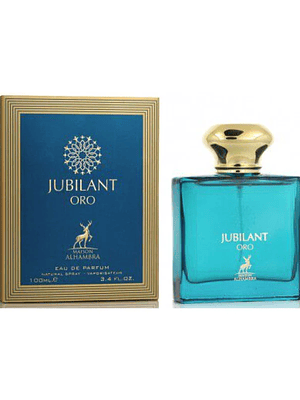 PERFUME JUBILANT ORO EDP 100ML HOMBRE MAISON ALHAMBRA (DUPE VERSACEROS EROS EDT)
