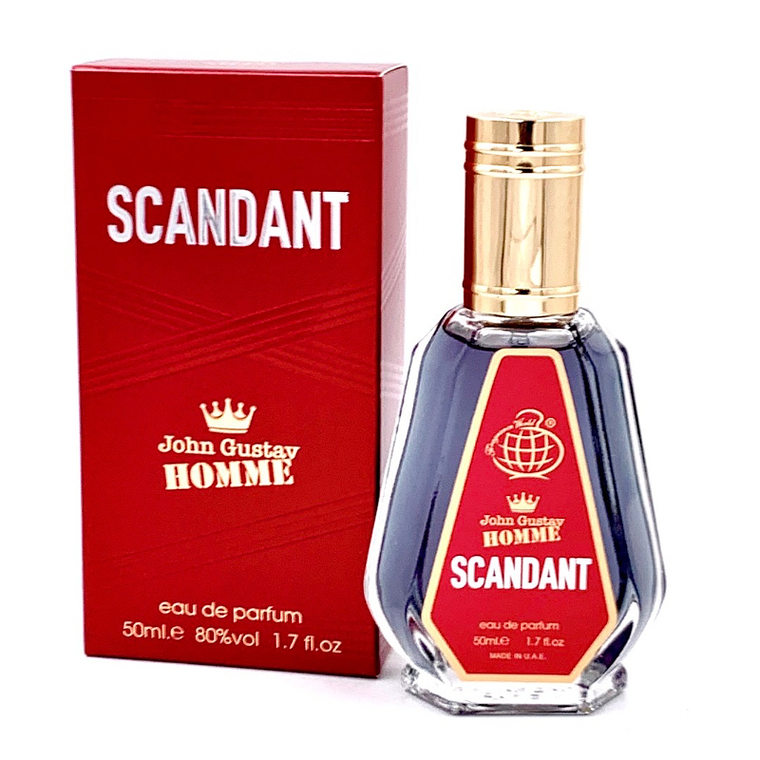 PERFUME JOHN GUSTAV HOMME SCANDANT EDP 50ML FRAGANCE WORLD (SIN CELOFÁN) 1