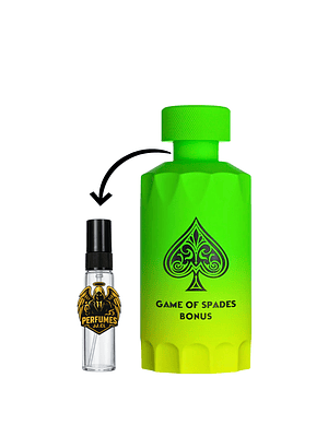 DECANT GAME OF SPADES BONUS - JO MILANO (PACIFIC CHILL LOUIS VUITTON)