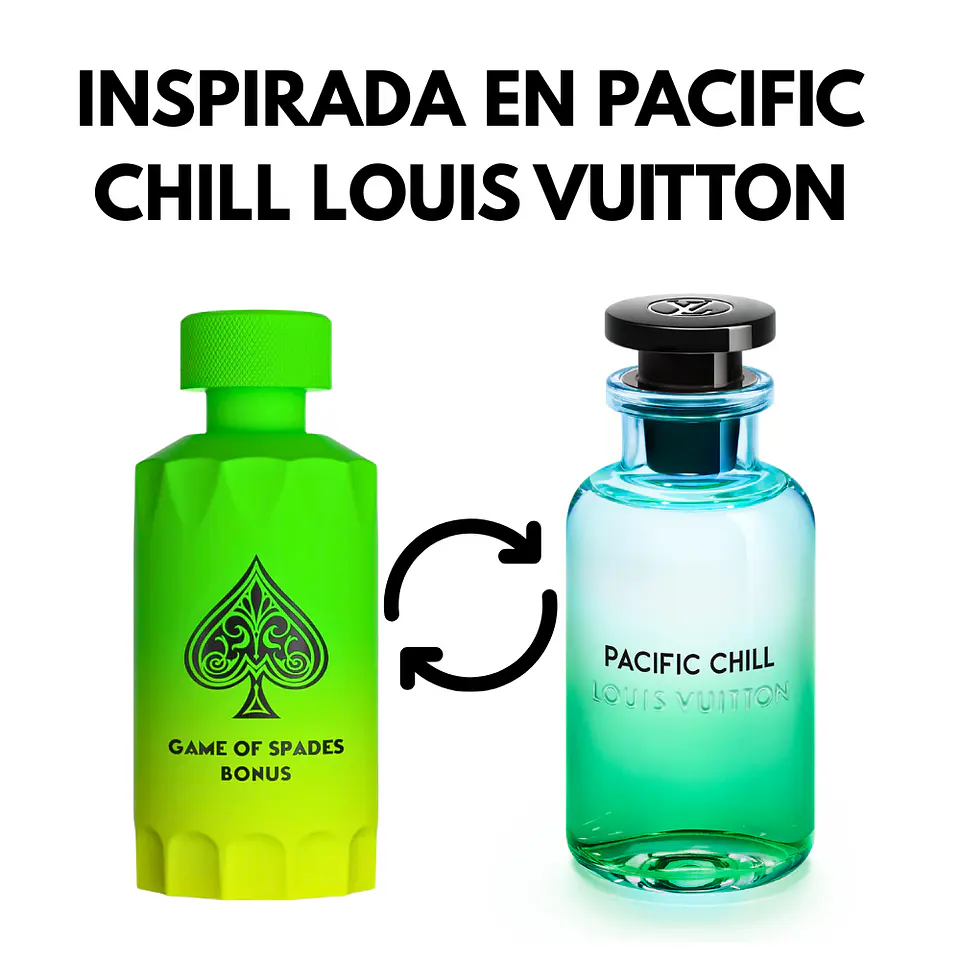 DECANT JO MILANO GAME OF SPADES BONUS - (PACIFIC CHILL LOUIS VUITTON) 2