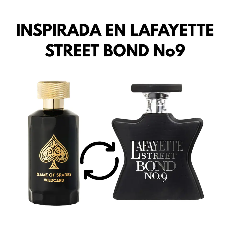 DECANT JO MILANO GAME OF SPADES WILDCARD - (LAFAYETTE STREET BOND NO9) 2