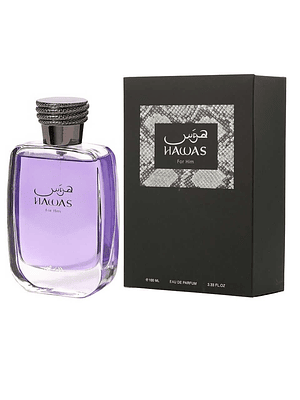 PERFUME HAWAS FOR HIM EDP 100ML  RASASI (DUPE INVICTUS EDT PACO RABANNE)