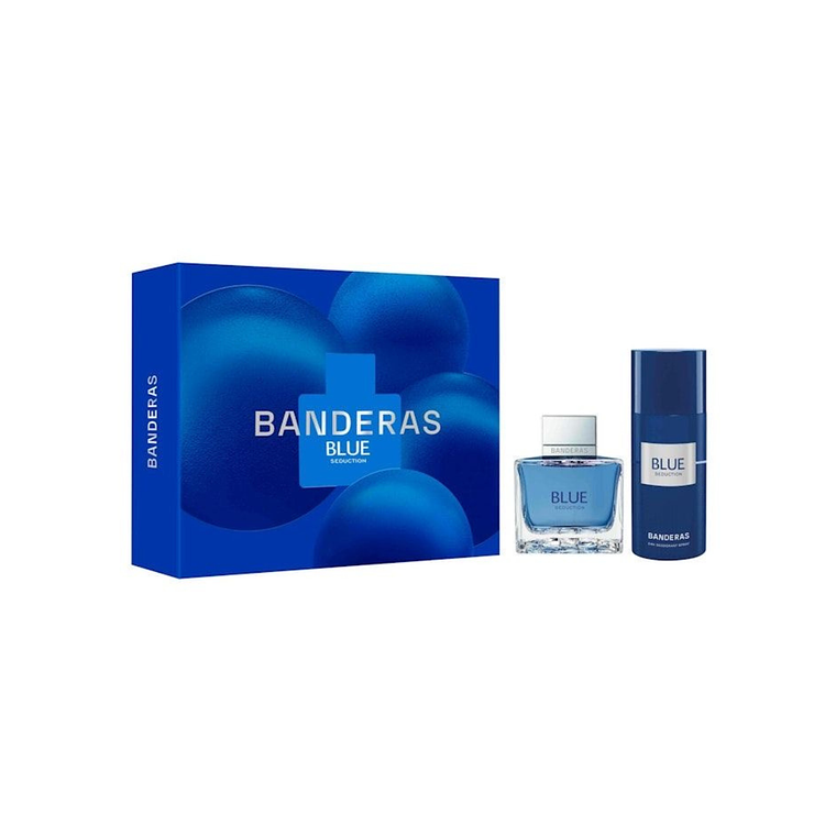 SET BLUE SEDUCTION EDT 100ML + DESODORANTE CORPORAL 150ML HOMBRE SIN CELOFAN - ANTONIO BANDERAS 1
