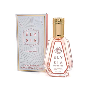 PERFUME ELYSIA LYCHEE FIZZ EDP 50ML MUJER SIN CELOFAN FRAGANCE WORLD