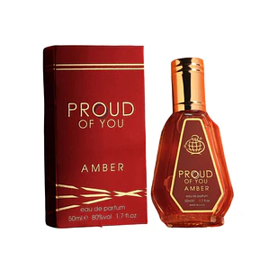 PERFUME PROUD OF YOU AMBER EDP 50ML HOMBRE SIN CELOFAN FRAGANCE WORLD (DUPE STRONGER WITH YOU AMBER ARMANI)