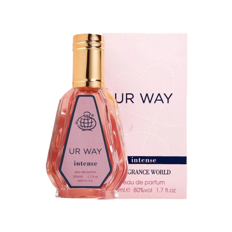 PERFUME UR WAY INTENSE EDP 50ML MUJER SIN CELOFAN FRAGANCE WORLD (DUPE MY WAY INTENSE EDP ARMANI) 1