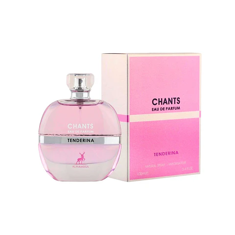 PERFUME CHANTS TENDERINA EDP 100ML MUJER MAISON ALHAMBRA (DUPE CHANEL CHANCE EAU TENDRE)