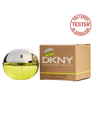 PERFUME TESTER SIN CELOFÁN DKNY BE DELICIUS EDP 100ML MUJER