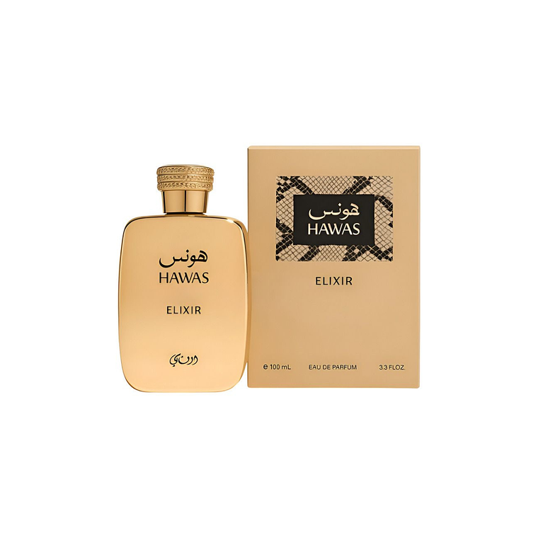 PERFUME HAWAS ELIXIR EDP 100ML HOMBRE RASASI (DUPE LE MALE ELIXIR JEAN PAUL GAULTIER) 1