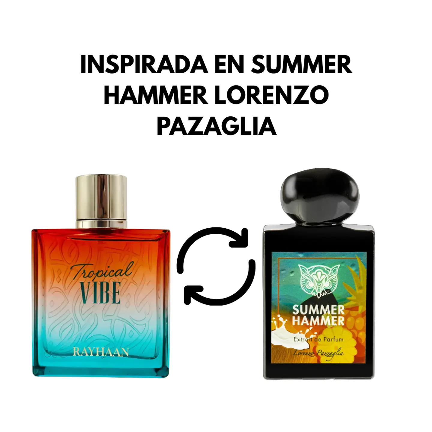 PERFUME RAYHAAN TROPICAL VIBE EDP 100ML (SUMMER HAMMER LORENZO PAZZAGLIA) 2