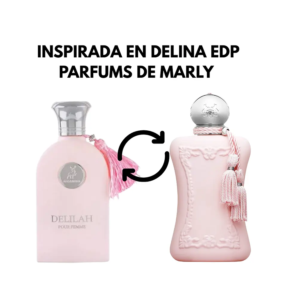 PERFUME DELILAH POUR FEMME EDP 100ML MUJER MAISON ALHAMBRA  3