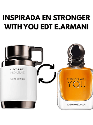 PERFUME ODYSSEY HOMME WHITE EDITION EDP 100ML HOMBRE ARMAF (DUPE STRONGER WITH YOU EDT ARMANI)