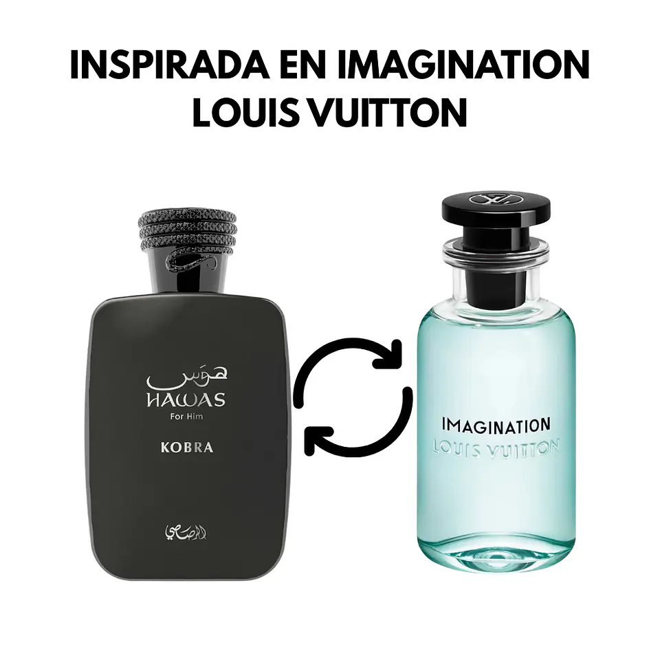 DECANT RASASI HAWAS KOBRA EDP - (IMAGINATION LOUIS VUITTON) 3